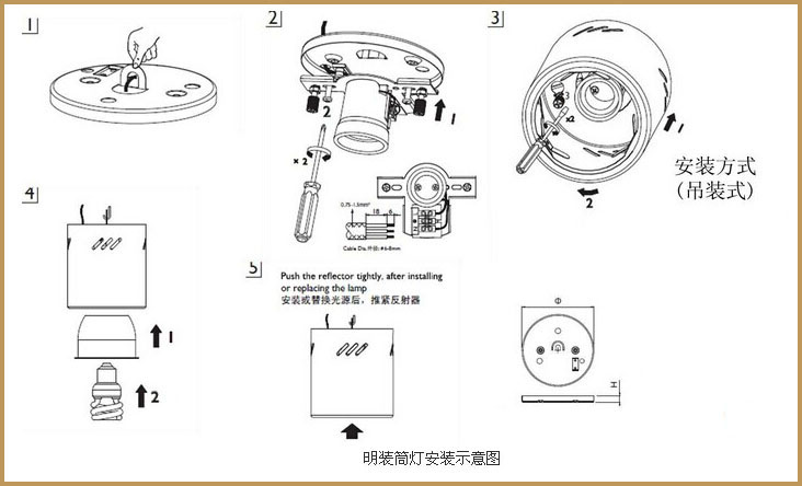 華輝照明LED筒燈，COB筒燈光效均勻、柔和，無眩光。