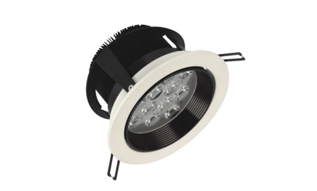 LED 12W車(chē)鋁筒燈開(kāi)孔135mm 黃光/白光/中性光