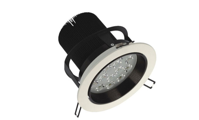 LED 18W 車(chē)鋁筒燈 射燈 開(kāi)孔150mm  黃光/白光/中性光