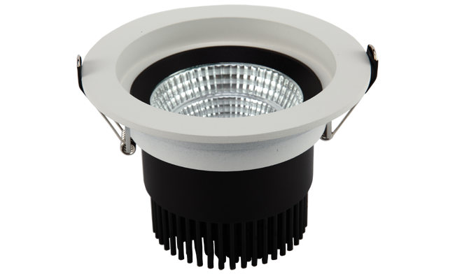 LED4寸12W 圓形深孔嵌燈 開(kāi)孔118mm黃光白光中性光